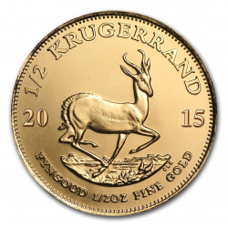 Krugerrand 1/2 ounce gold coin