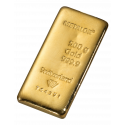 Gold ingot 500 grams