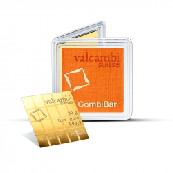 Tablette d'or CombiBar Valcambi 20x1g