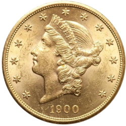 Liberty 20 dollar gold coin